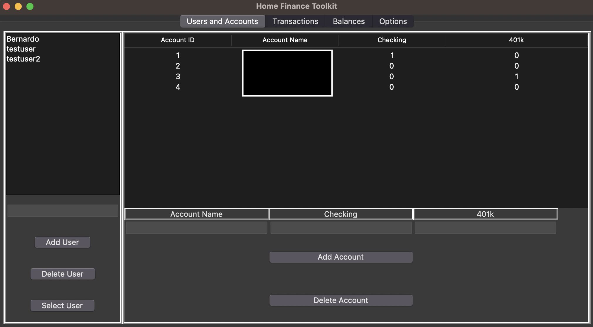 Home Finance Toolkit example image