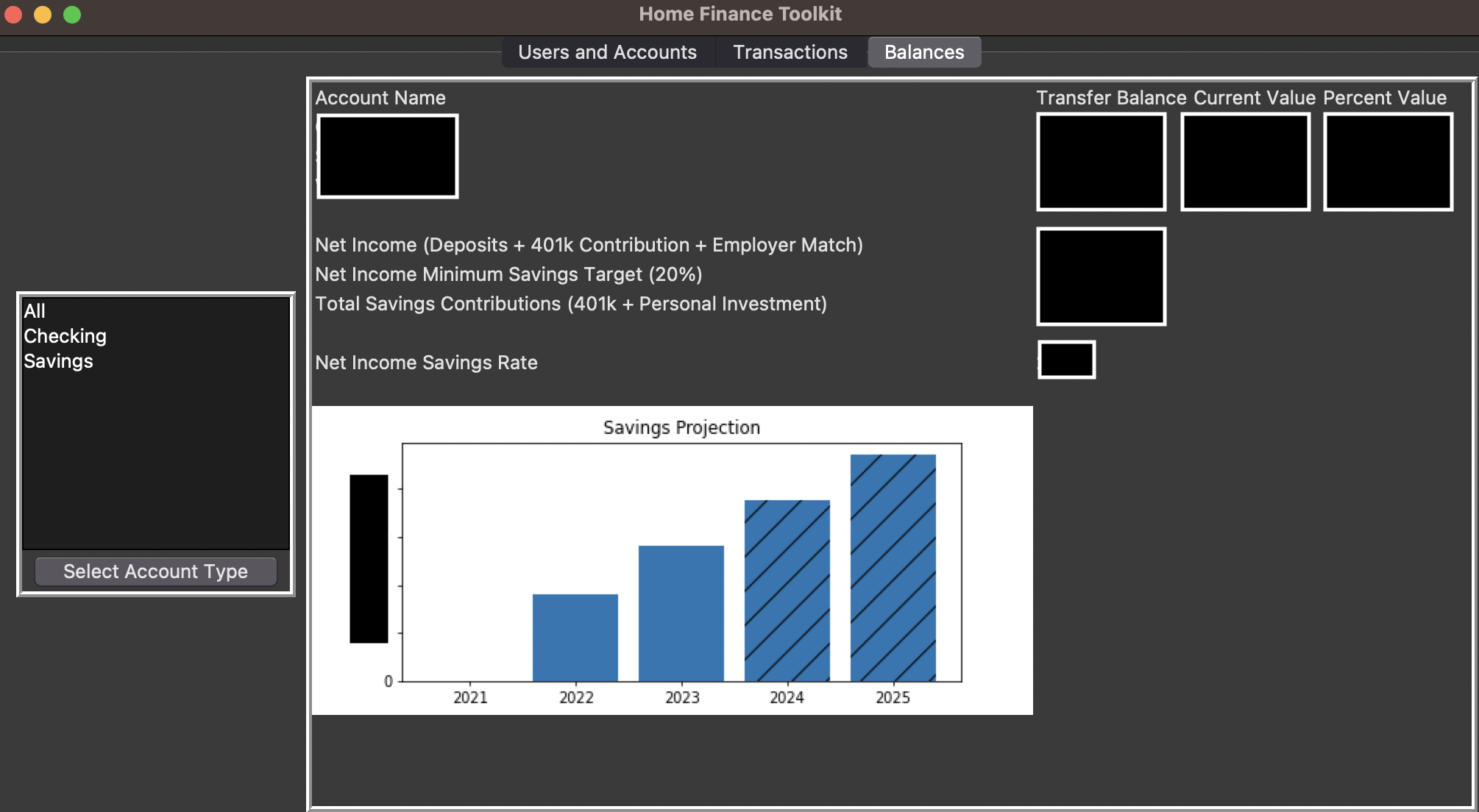 Home Finance Toolkit example image